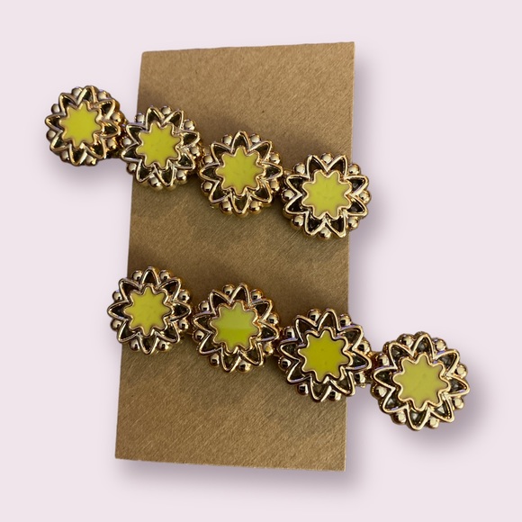 Accessories - 2pcs Flower Minimalist Hair Clips - #184